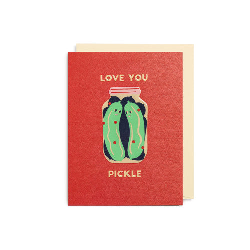 Minikarte Love You Pickle