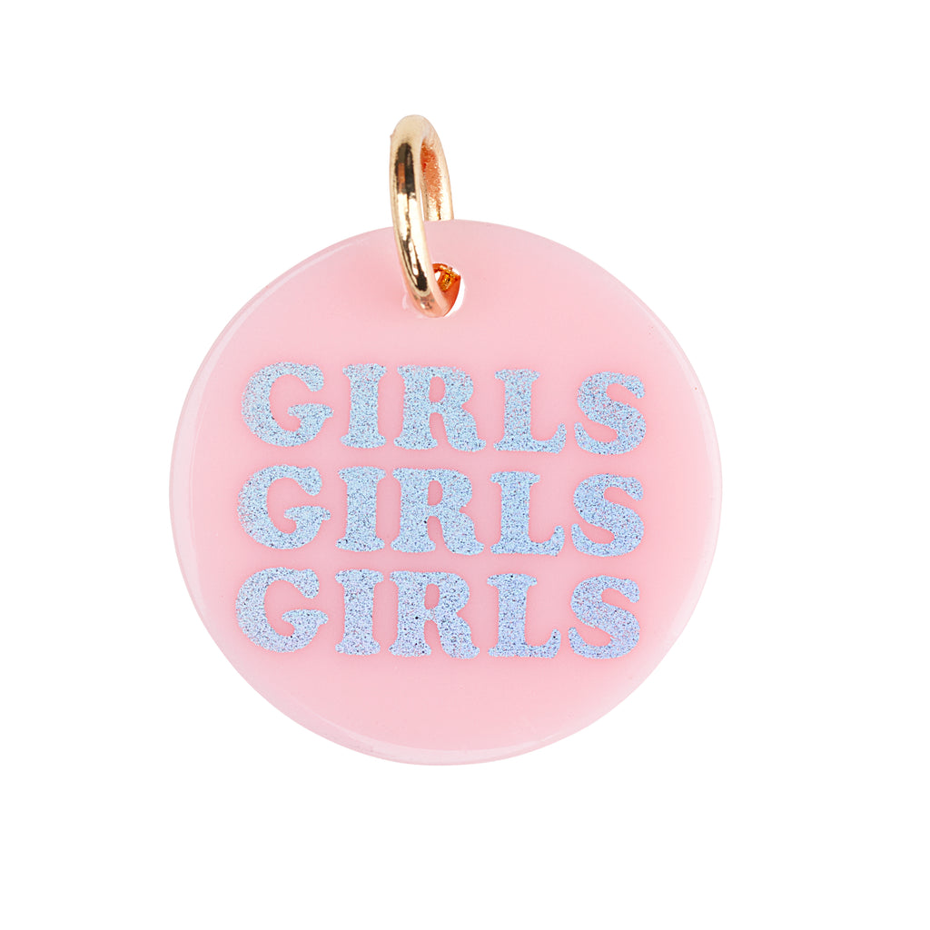 Slogan Coin Girls Girls Girls HOLO