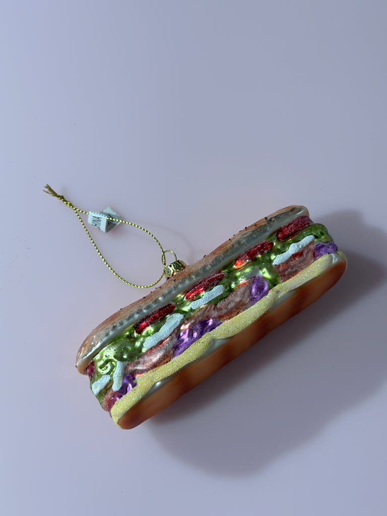 Ornament - Deluxe Sub Sandwich