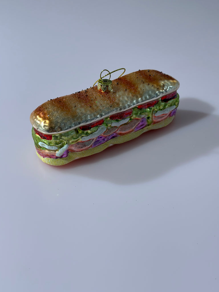 Ornament - Deluxe Sub Sandwich