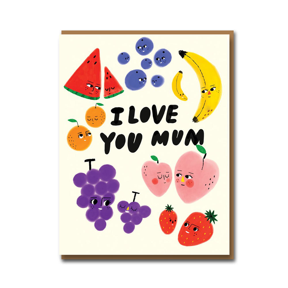 Karte I Love You Mum