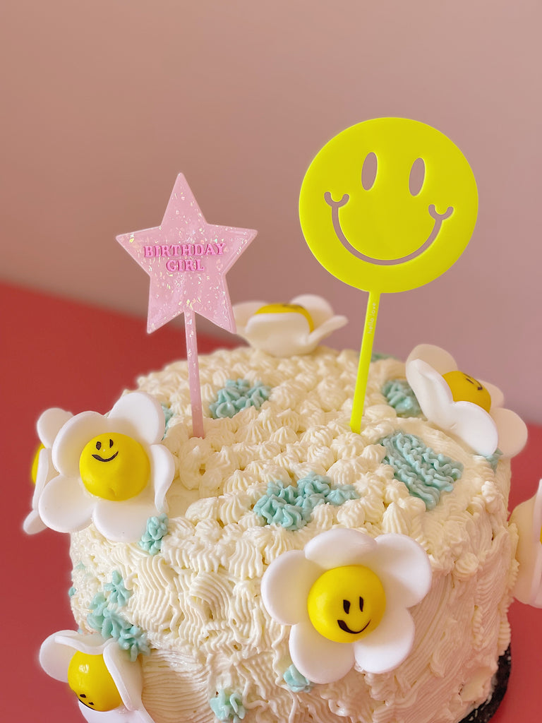 Cake Topper Birthday Girl