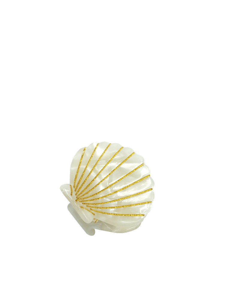 HELLO LOVE Haarspange Shell mini